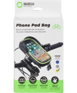 CUSTODIA PORTA CELLULARE PER BICI IN MICROFIBRA, 19X11X5,5 CM